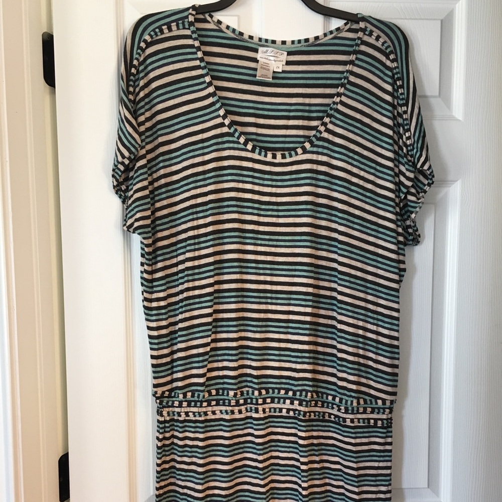 Max Studio mini dress 2x, multicolored